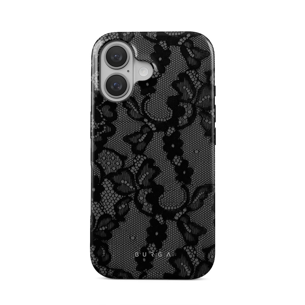 BURGA Black Lace iPhone 16 Case